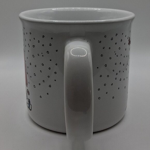 2023 Peanuts Snoopy Woodstock Christmas Coffee Cup Mug Zrike - Picture 3 of 4